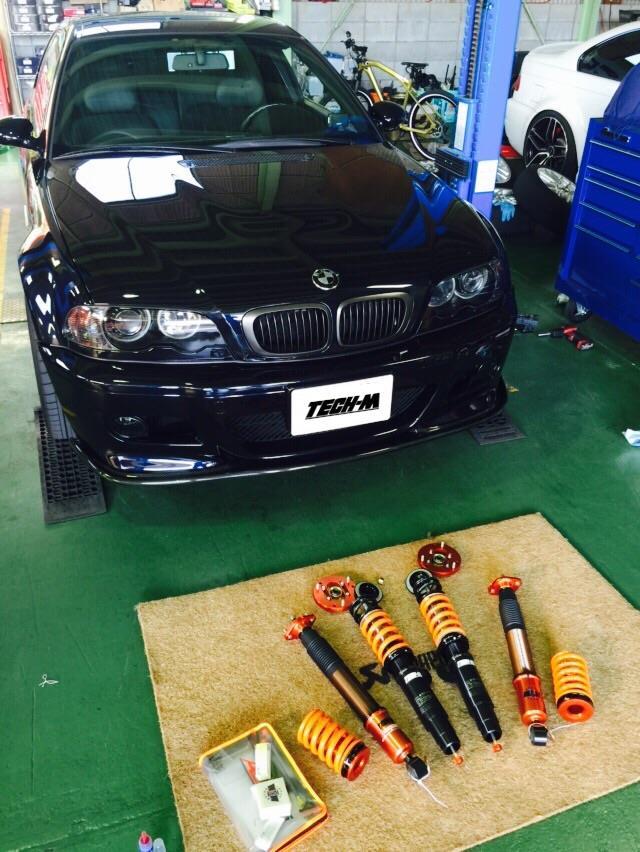 BMW E46 320i M sport 車高調取り付け｜グーネットピット